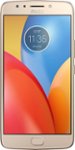 Front Zoom. Motorola - Moto E4 Plus 4G LTE with 32GB Memory Cell Phone (Unlocked) - Fine Gold.