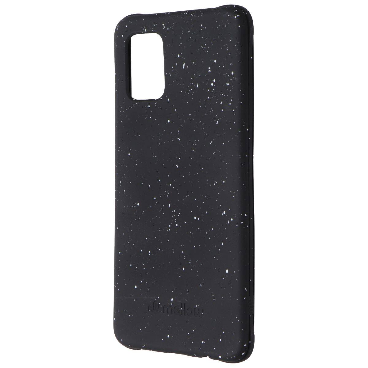 Front. Mellow - Mellow Bio Case for Samsung Galaxy A71 - Starry Night - Black.
