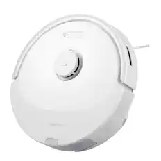 Front. Roborock - Roborock Q8 Max Robot Vacuum and Mop Cleaner, DuoRoller Brush, Lidar Navigation, Obstacle Avoidance - White.