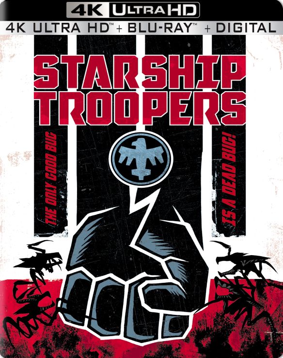  Starship Troopers: 20th Anniversary [SteelBook] [4K Ultra HD Blu-ray/Blu-ray] [Only @ Best Buy] [1997]