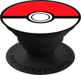 PopSockets - Finger Grip/Kickstand for Mobile Phones - Pokeball