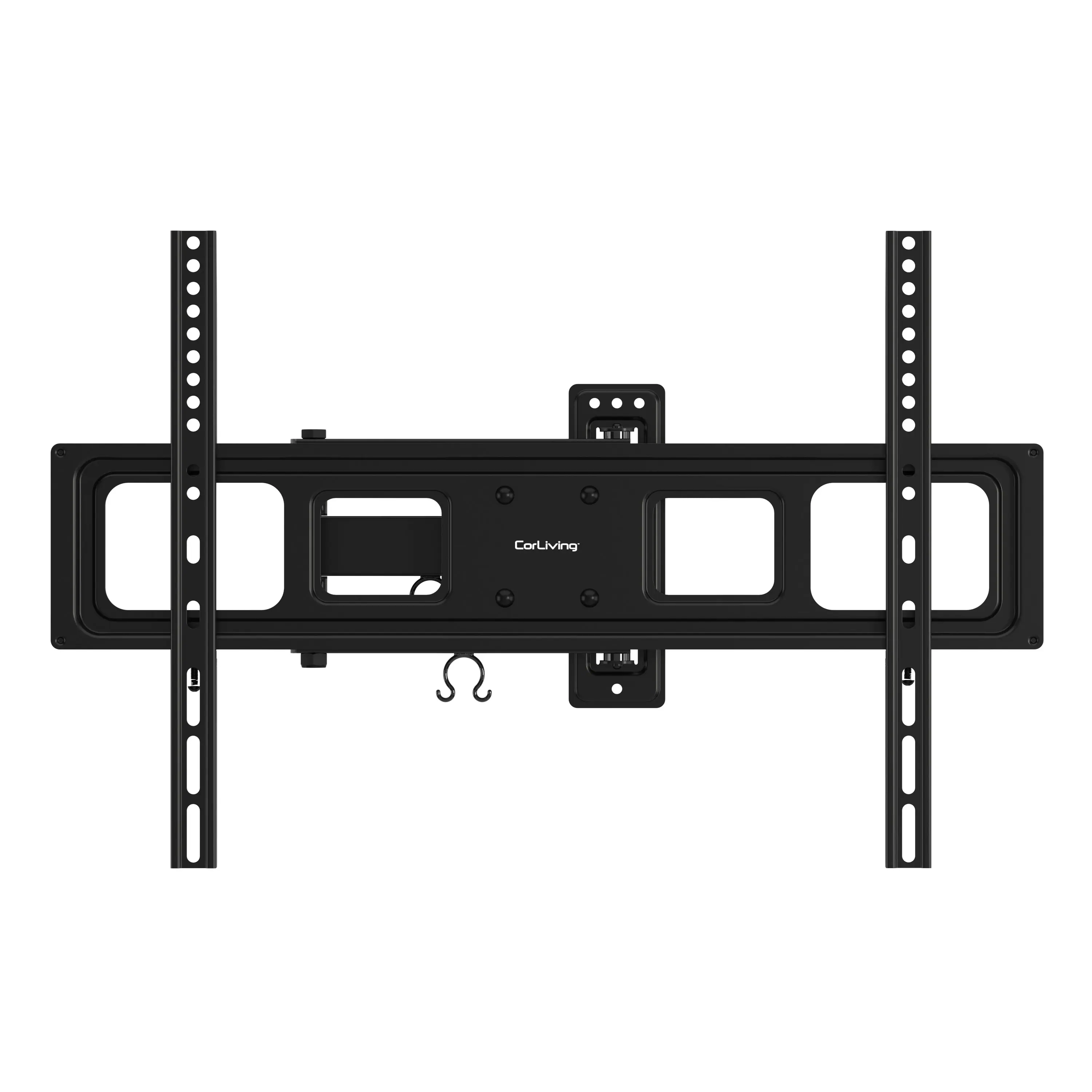Front. CorLiving - CorLiving Full Motion TV Wall Mount for TV's up to 70" - Black.