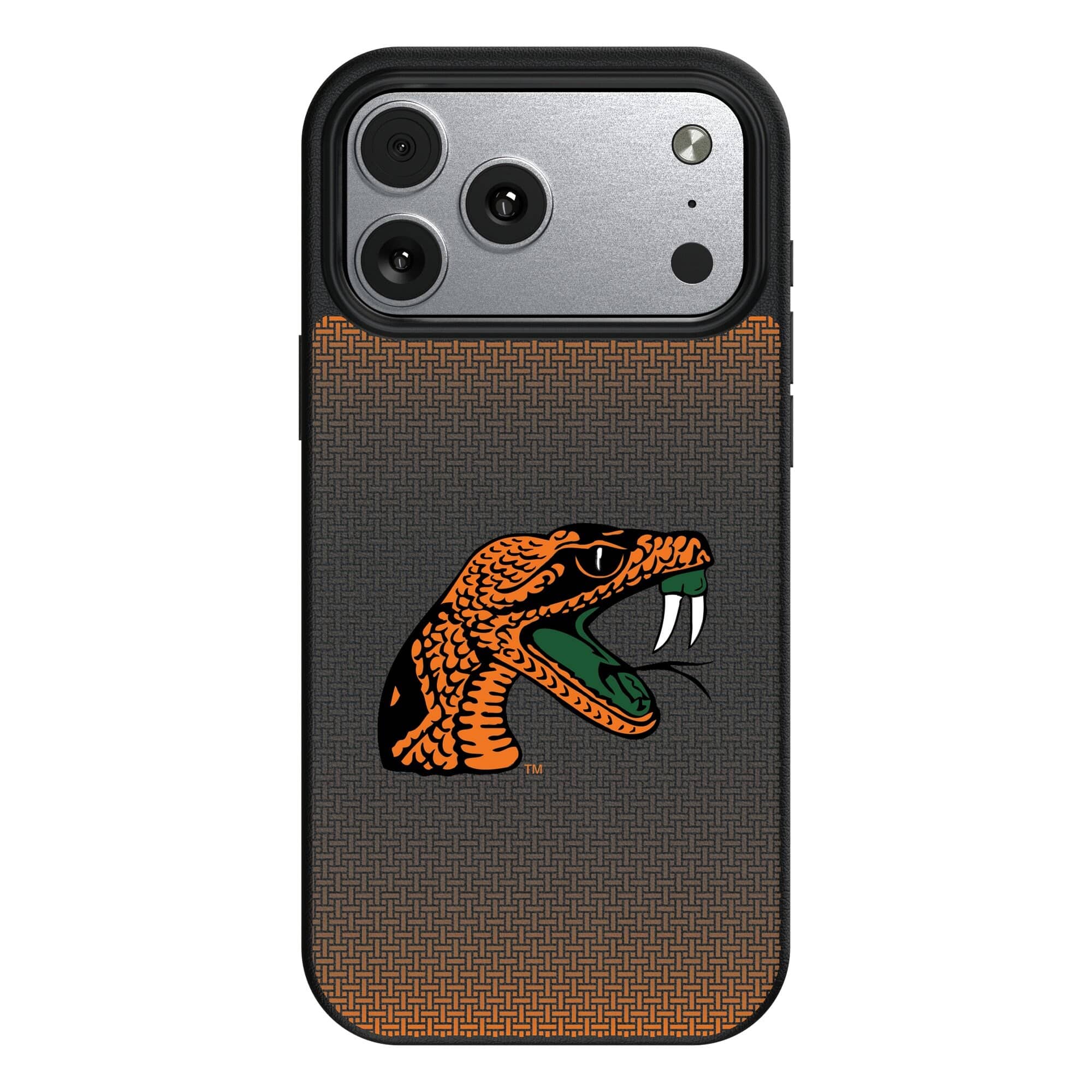 Keyscaper - NCAA - Florida A&M Rattlers Linen Logo iPhone Magnetic Bump Case - 17 Pro Max - Black price history on PriceWatchPro