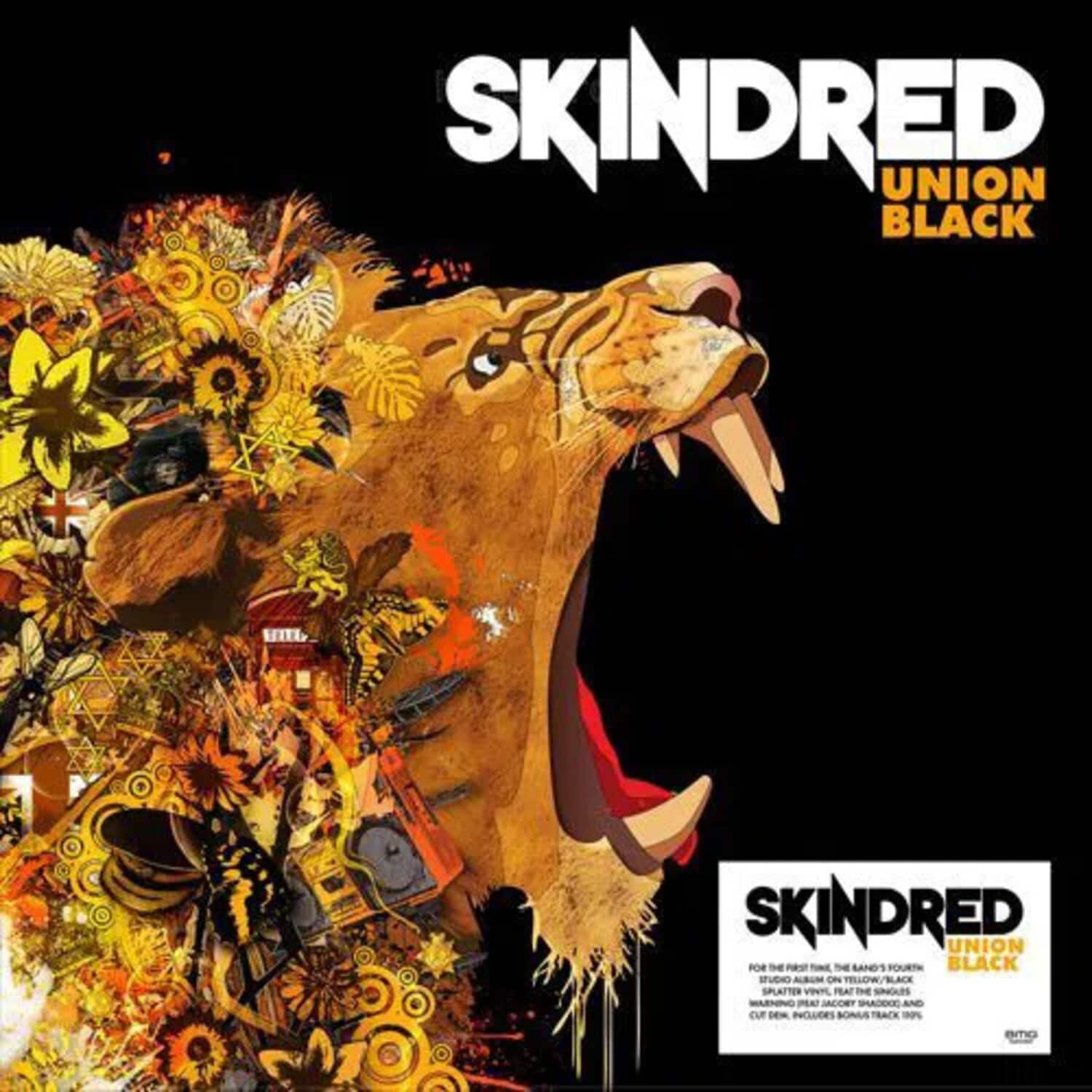 Skindred - Union Black - Limited  - VINYL LP