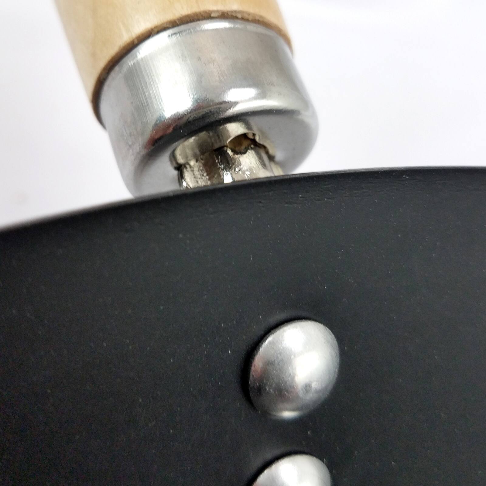 Alt View 3. Oster - Oster Findley 13.7 in. Carbon Steel Wok - Black.