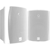 KEF - Ventura 5-1/4" Passive 2-Way Outdoor Speakers (Pair) - White - Front_Zoom