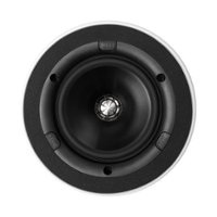 KEF - Ci Q Series Ci130QR Speaker - Black/White - Front_Zoom