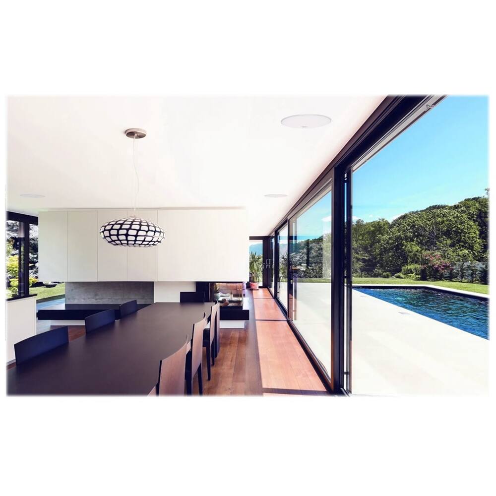 Alt View 12. KEF - Ci Q Series Ci130QR Speaker - Black/White.