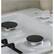 Alt View 16. GE - 30" Built-In Gas Cooktop - White.
