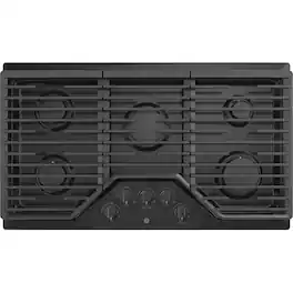 GE - 36" Built-In Gas Cooktop - Black
