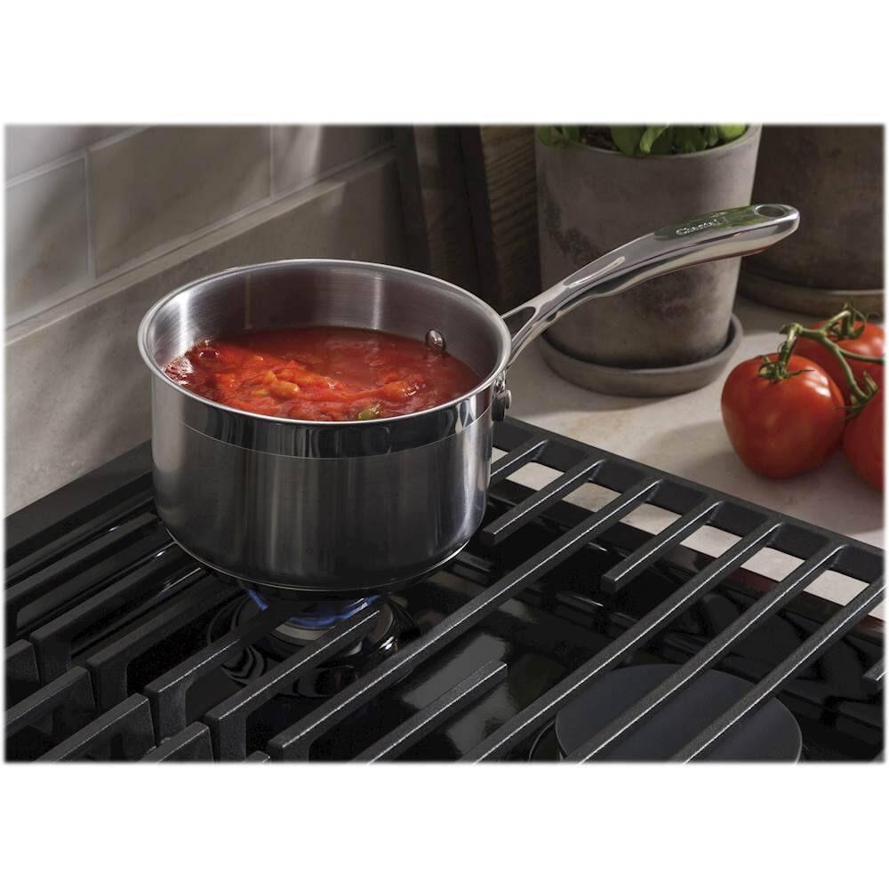 Alt View 15. GE - 36" Built-In Gas Cooktop - Black.