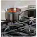 Alt View 14. GE - 30" Gas Cooktop - Stainless Steel.