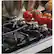 Alt View 16. GE - 30" Gas Cooktop - Stainless Steel.