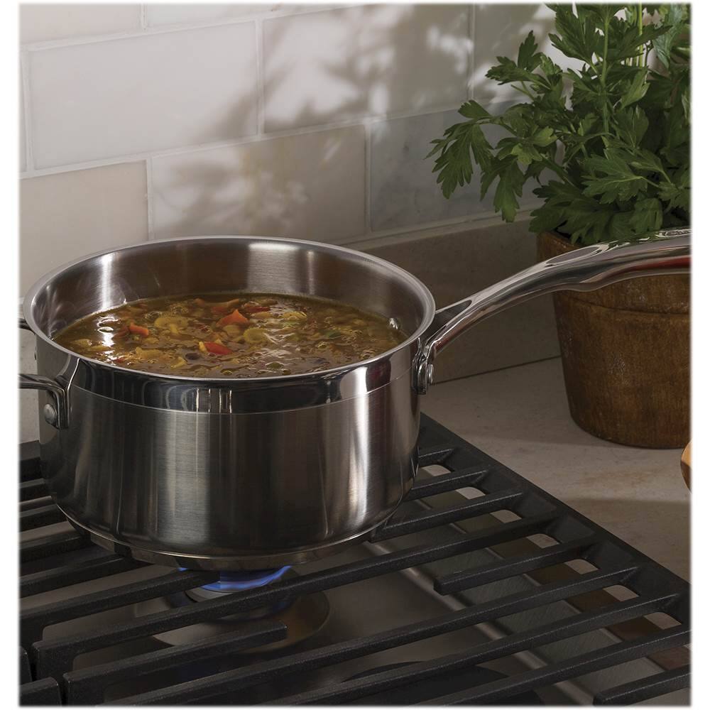 Alt View 19. GE Profile - 30" Built-In Gas Cooktop - Stainless Steel.