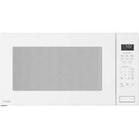 GE Profile - 2.2 Cu. Ft. Built-In Microwave - White - Front_Zoom