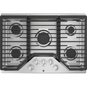 GE - 30" Gas Cooktop - Stainless Steel