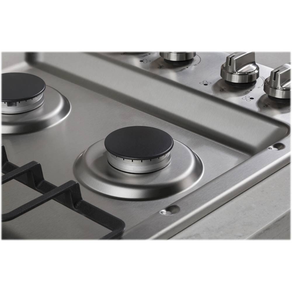 Best Buy GE 30" BuiltIn Gas Cooktop JGP3530SLSS