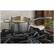 Alt View 15. GE - 30" Built-In Gas Cooktop - Black.