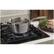 Alt View 16. GE - 30" Built-In Gas Cooktop - Black.