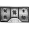 GE - 36" Built-In Gas Cooktop - Stainless Steel