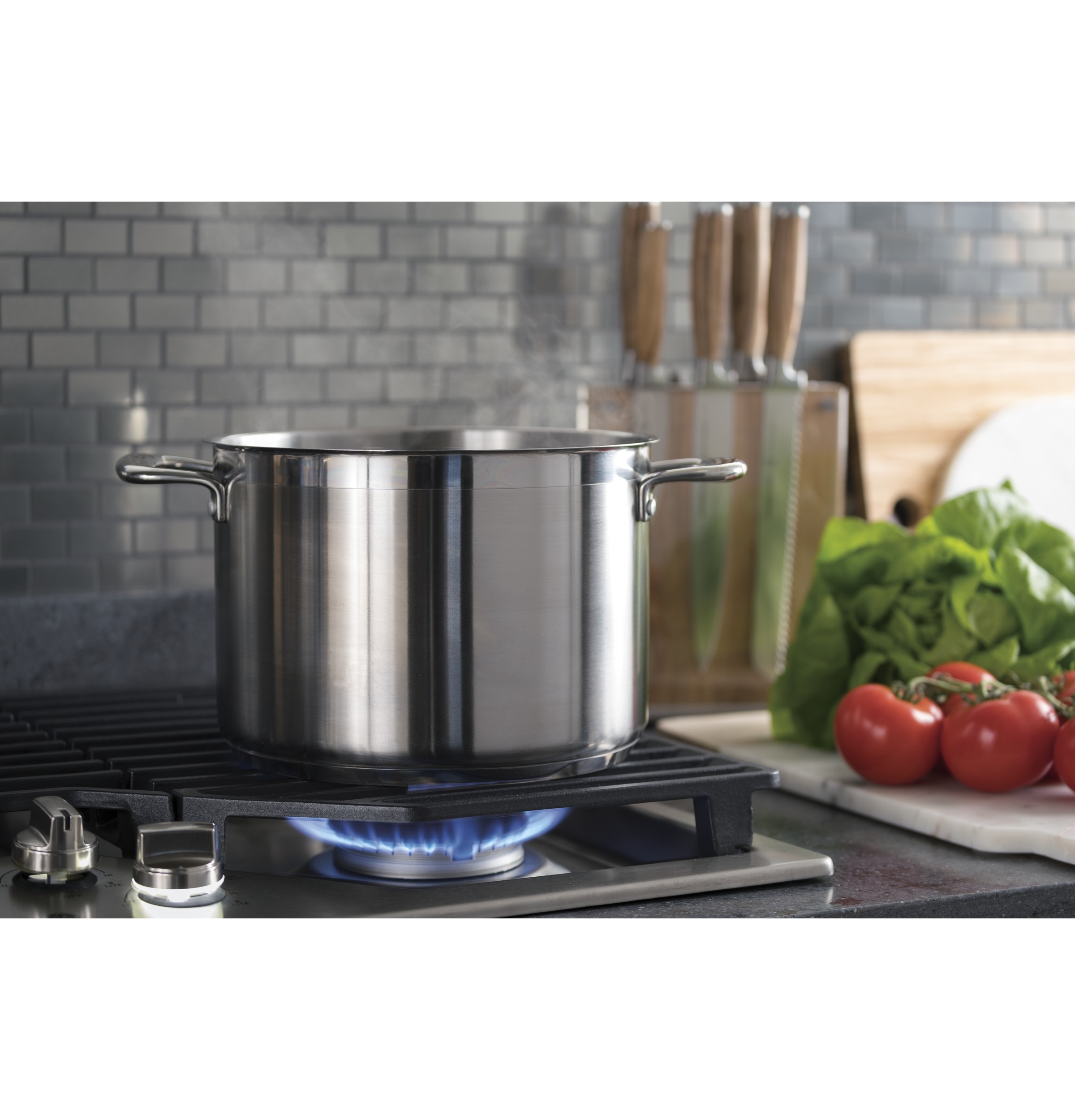 GE Profile 36 Built-In Electric Cooktop Stainless Steel  - Best Buy