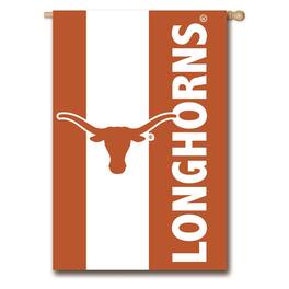Evergreen Enterprises - Texas Longhorns 28" x 44" Double-Sided Embellish House Flag - Multicolor