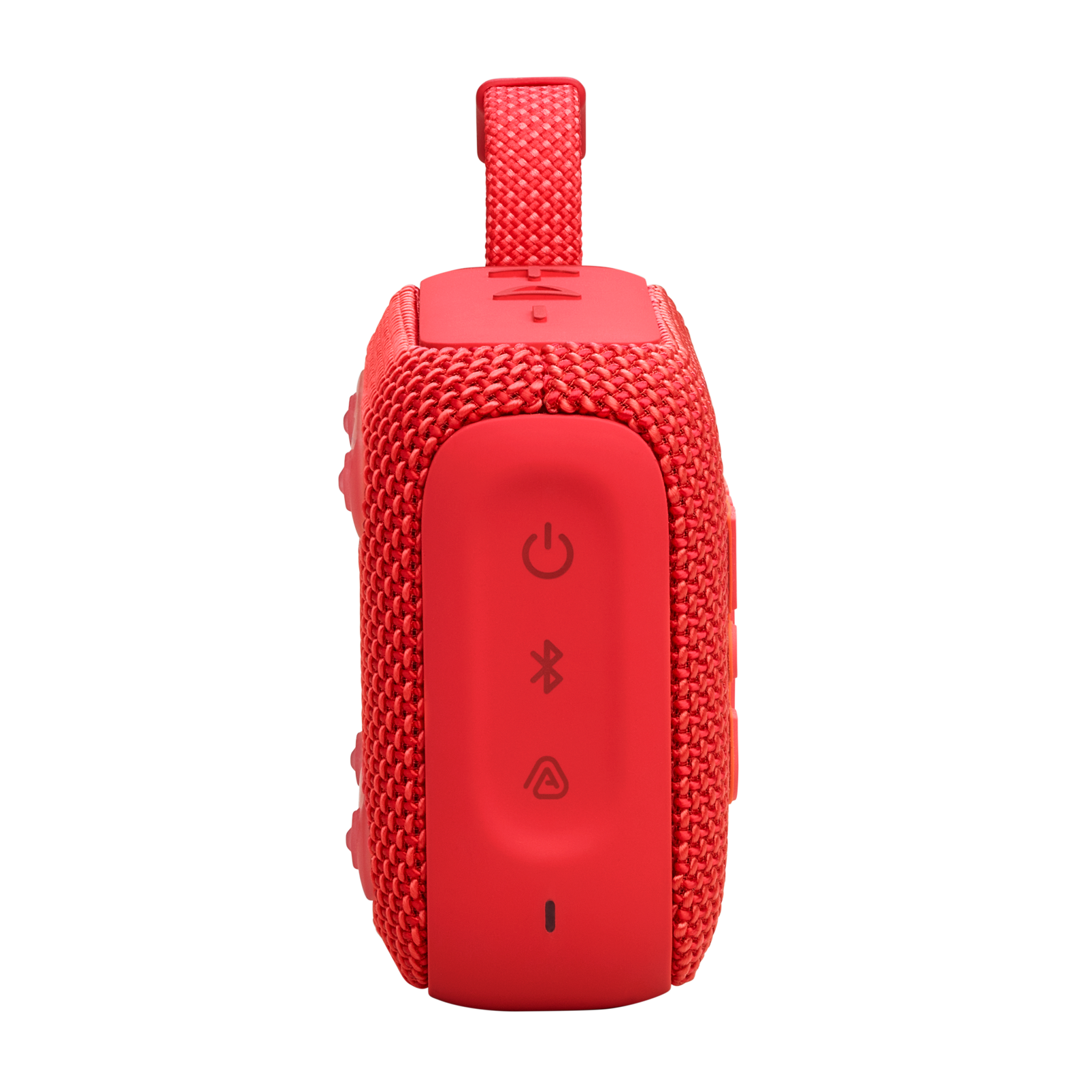 Alt View 22. JBL - Go 4 Portable Bluetooth Speaker - 2024 - Red.