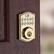 Alt View 11. Kwikset - SmartCode Z-Wave Deadbolt Lock - Polished Brass.