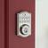 Alt View 11. Kwikset - SmartCode Z-Wave Deadbolt Lock - Satin Nickel.