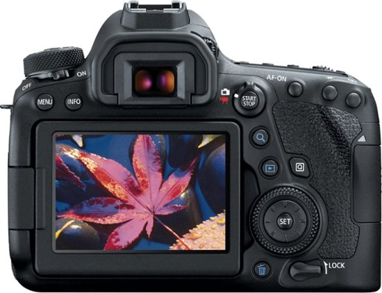 Canon - EOS 6D Mark II DSLR Video Camera (Body Only) - Black