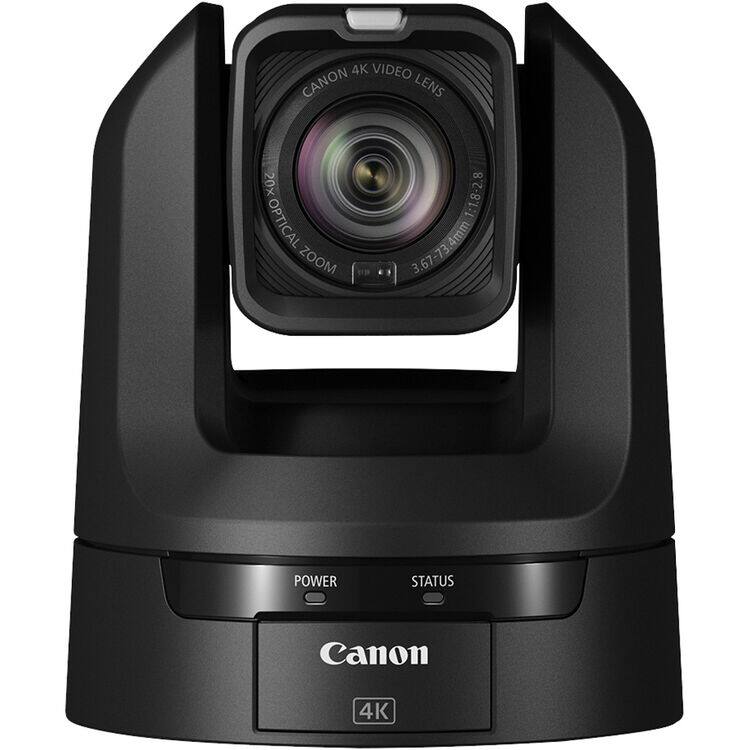 4K VIDEO CANON LENS 20x OPTICAL ZOOM T:1.8-2.8 3.67-73.4mm 4mm -73 3 3.67 POWER STATUS Canon 4K