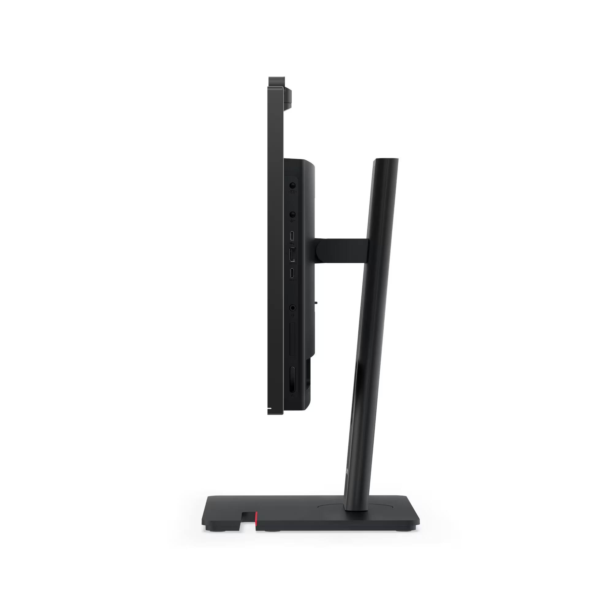 Alt View 3. Lenovo - Lenovo Thinkcentre M90A G6 23.8" AIO Intel Ultra 5 225 16GB RAM 512GB SSD W11P - Black.