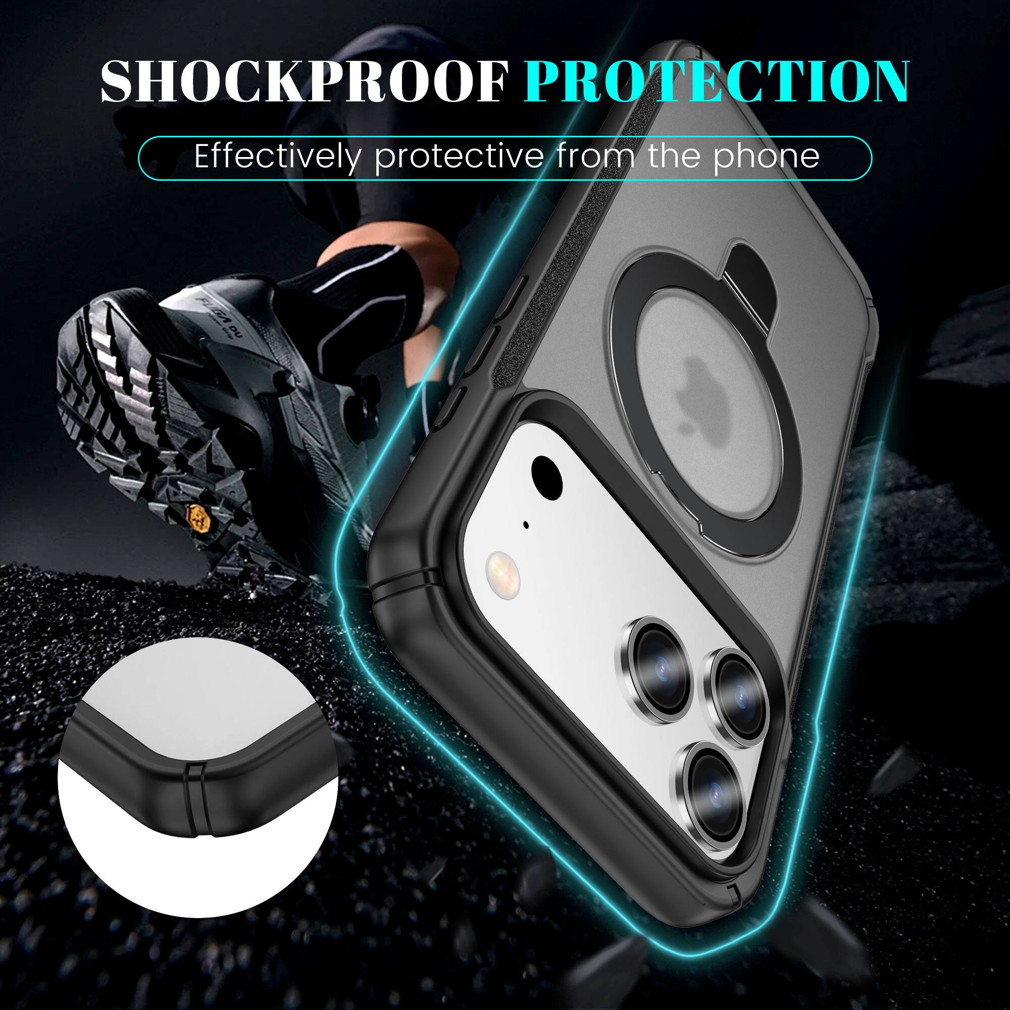 SHOCKPROOF PROTECTION  
Effectively protective from the phone