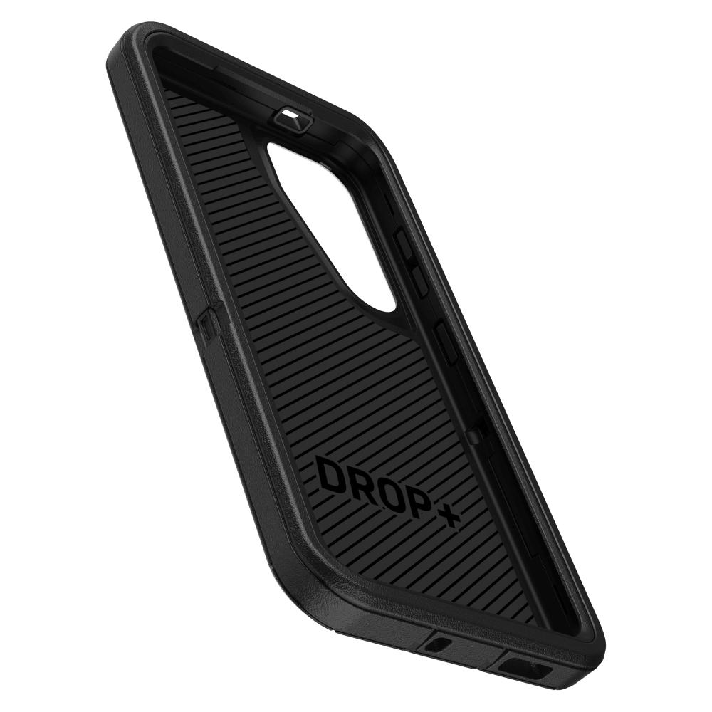 Alt View 2. OtterBox - OtterBox Defender Series Cell Phone Case for Samsung Galaxy S24 - Black - Black.