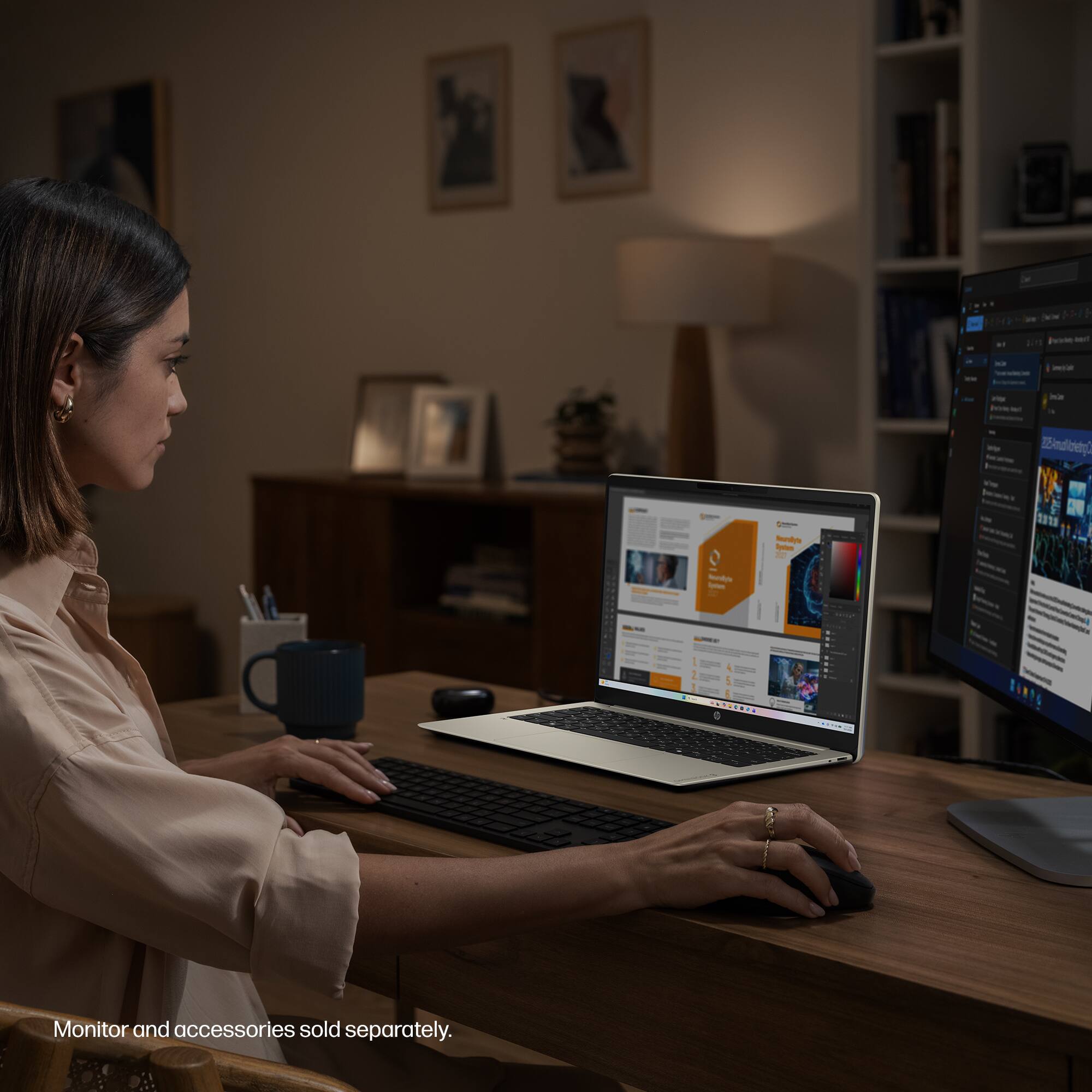 Monitor and accessories sold separately.