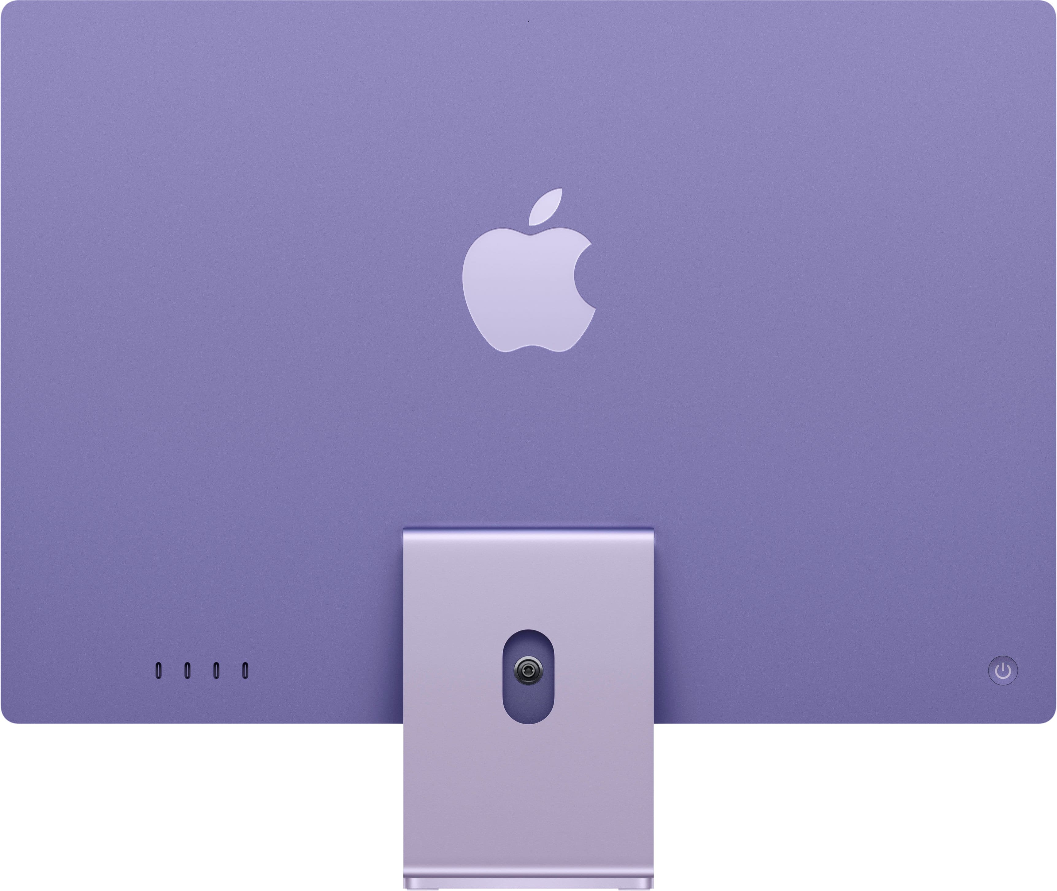 Alt View 11. Apple - iMac 24-inch All-in-One - M4 chip - Built for Apple Intelligence - 10 Core CPU - 10 Core GPU - 16GB Memory - 256GB SSD - Purple.