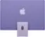 Alt View 11. Apple - iMac 24-inch All-in-One - M4 chip - Built for Apple Intelligence - 10 Core CPU - 10 Core GPU - 16GB Memory - 256GB SSD - Purple.