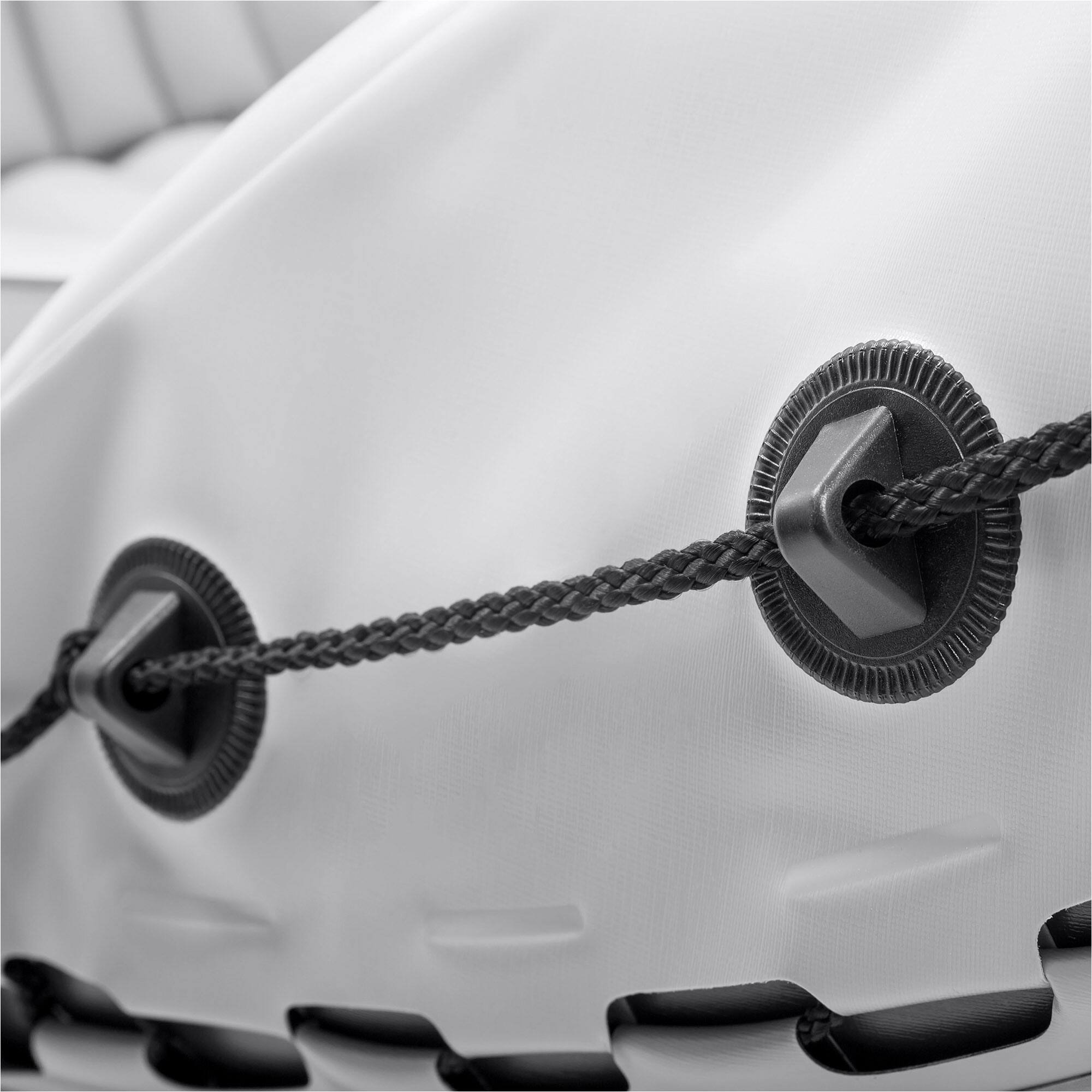 Alt View 7. Intex - Intex Dakota K2 2 Person Vinyl Inflatable Kayak and Accessory Kit w/ Oars & Pump - Gray and Red.