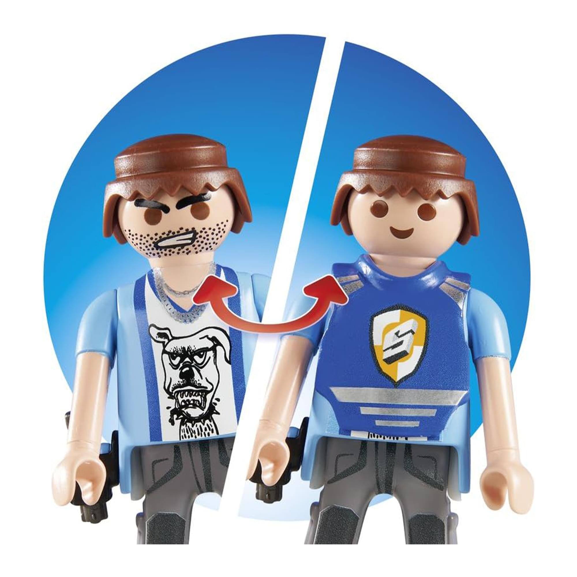 Alt View 4. Playmobil - Playmobil 9371 City Action Armored Van 66-Piece Building Set - Multi-Color.