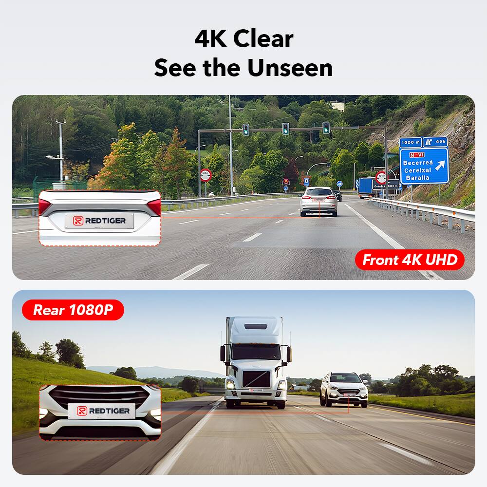 4K Clear See the Unseen

Front 4K UHD

Rear 1080P

REDTIGER

REDTIGER