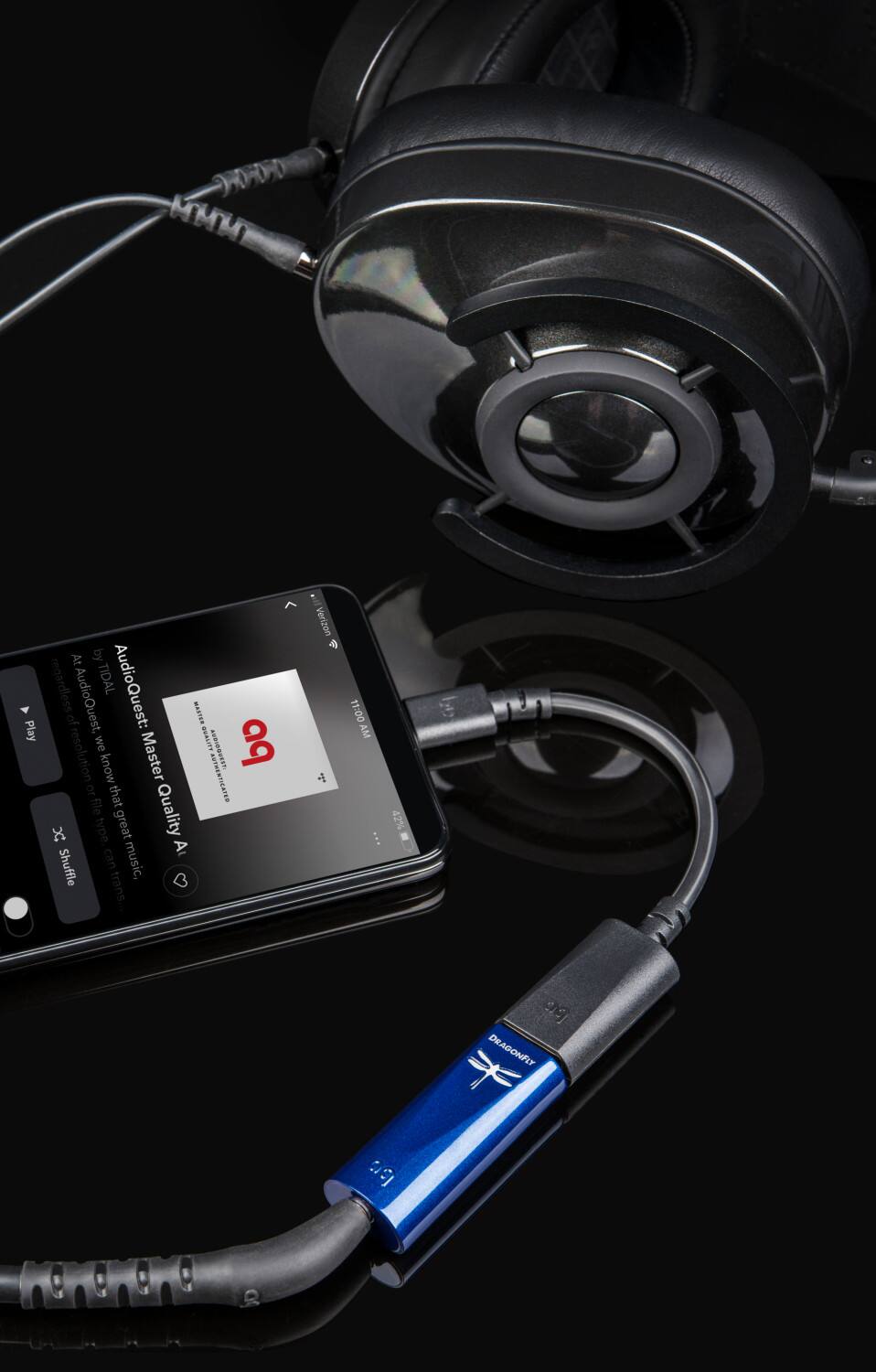 Play
At AudioQuest: Master Quality A by AudioQuest, we know that the true resolution of this great music can be...
Shuffle
Verizon
11:00 AM
42%
0g
25
DRAGONFLY