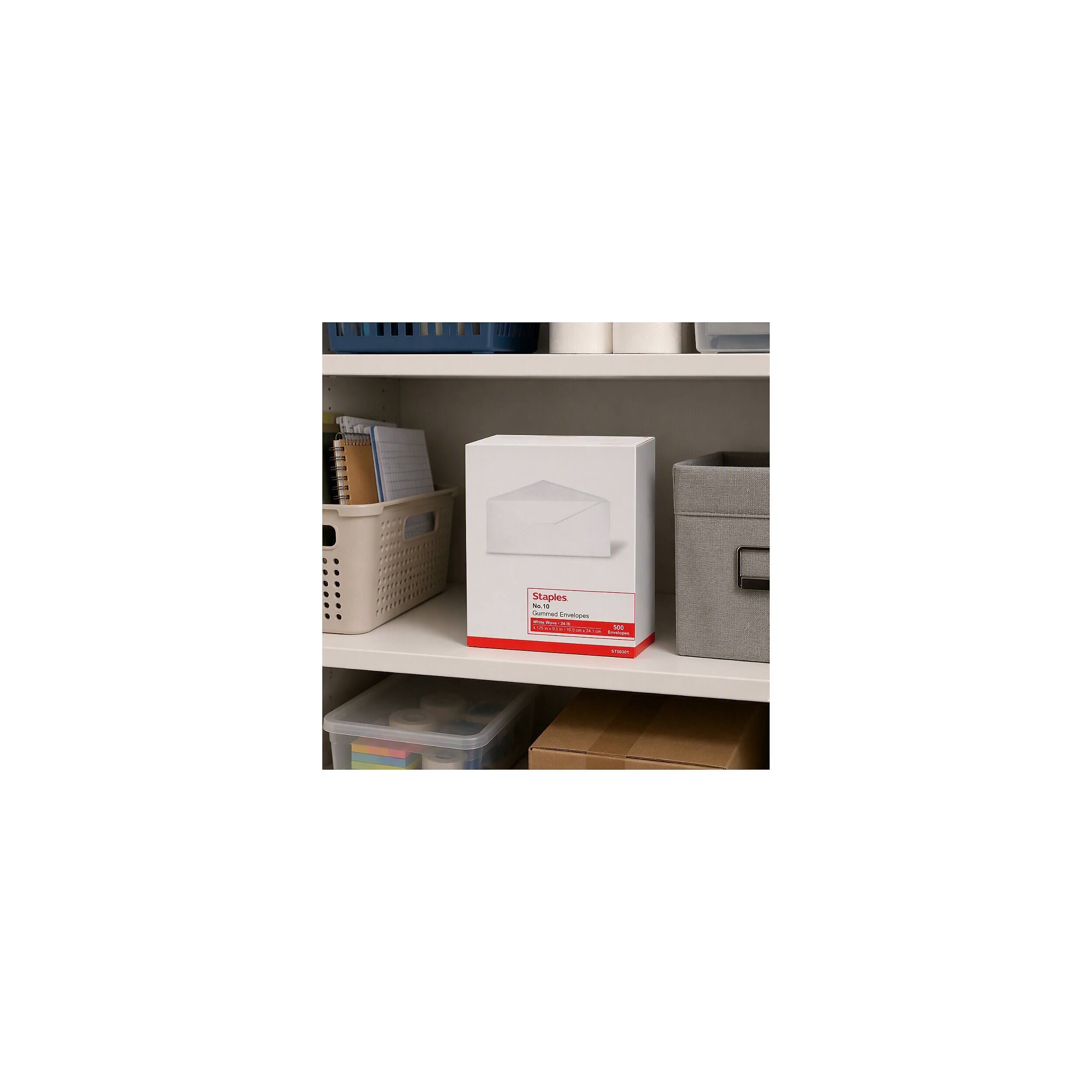 Staples $6.10 Gummed Envelopes PRESSIC 1,0000000...00 LOQ 500 - Invisam