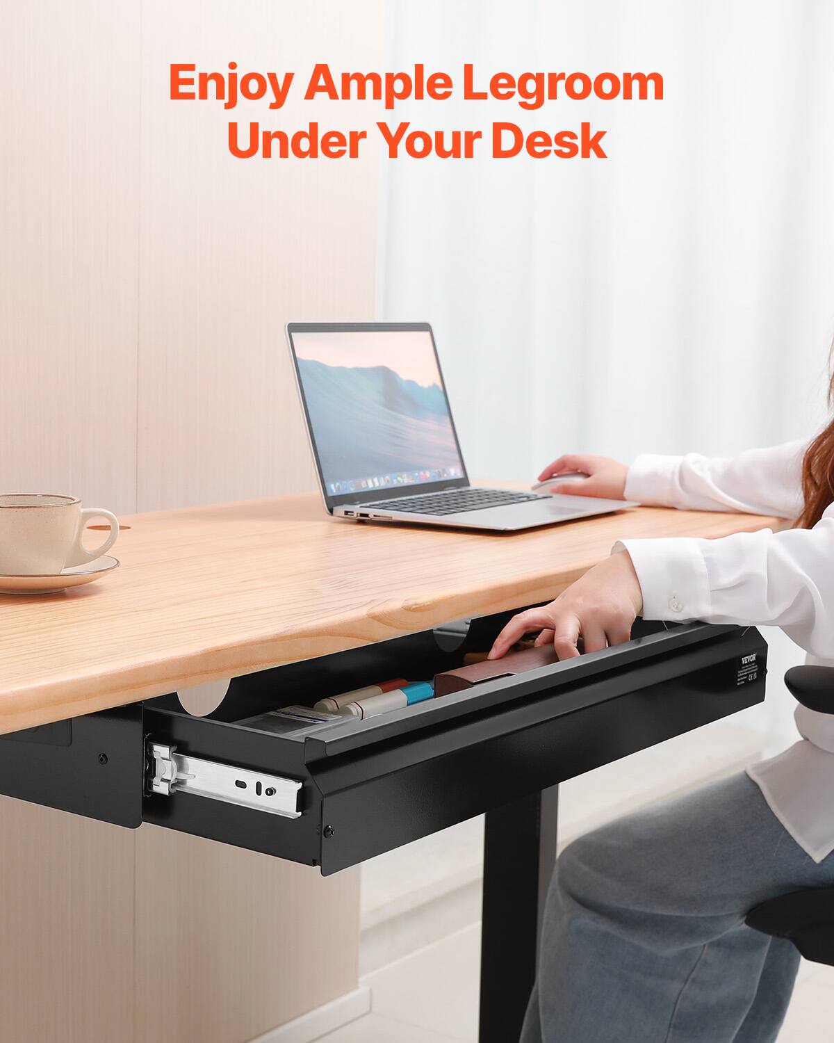 Enjoy Ample Legroom Under Your Desk