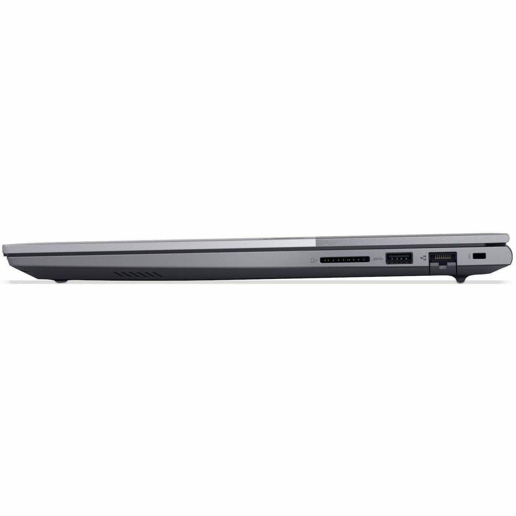 Alt View 1. Lenovo - Lenovo ThinkBook 16 G9 AHP 21UT0003US 16" Touchscreen Notebook - WUXGA - 120 Hz - AMD Ryzen 7 250 - 16 GB - 512 GB SSD - Arctic Gray.