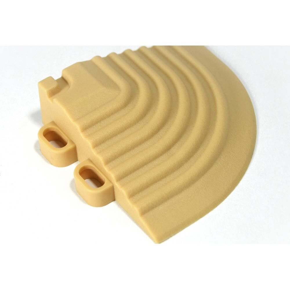 Swisstrax - Corner Pieces (2-pack) - Mocha Java - Angle