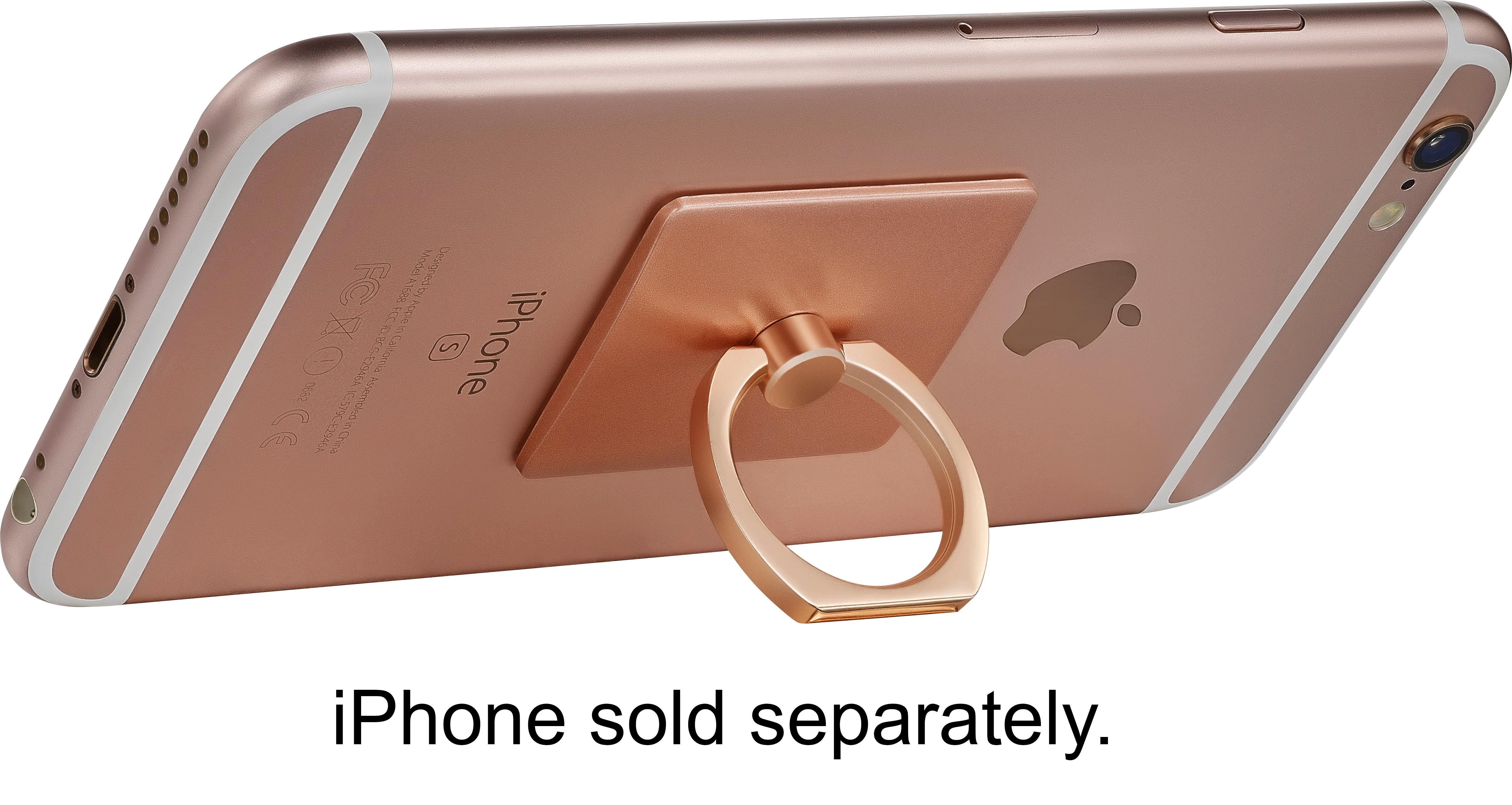 Grand Manie Vertolking Best Buy: Insignia™ Phone Ring Stand Finger Grip/Kickstand for Mobile Phones  Rose Gold NS-MPR400RG