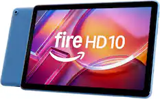 Front. Amazon - Fire HD 10 - 10.1" Tablet (2023 Release) - 64GB with Wi-Fi - Ocean.