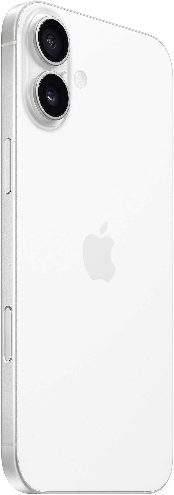 Left. Apple - iPhone 16 5G 512GB - Apple Intelligence - (Unlocked) - White.