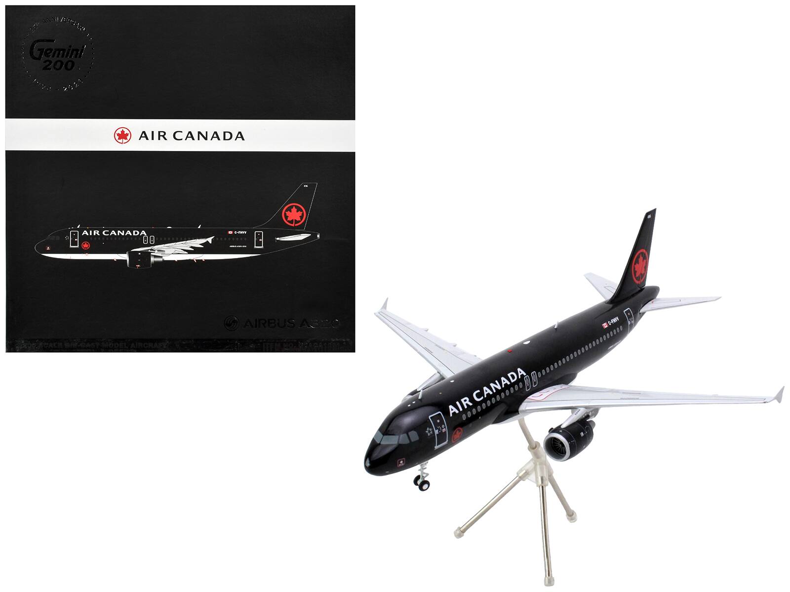 Sure, here is the corrected and grouped text:

---

**Gemini 200**

**AIR CANADA**

**AIRCRAFT MODEL AIRBUS A320**

**AIR CANADA**

**C-TWIV**

**AIR CANADA**

**C-TWIV**

**AIRBUS A320**

**AIRCRAFT MODEL AIRCRAFT**

---