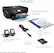 Alt View 12. HP - ENVY Photo 6255 Wireless All-In-One Instant Ink Ready Inkjet Printer - Black.